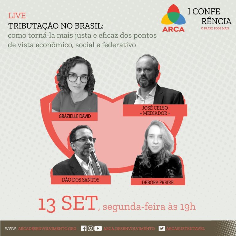 Leia mais sobre o artigo LIVE: Tributação no Brasil – Como torná-la mais justa e eficaz dos pontos de vista econômico, social e federativo