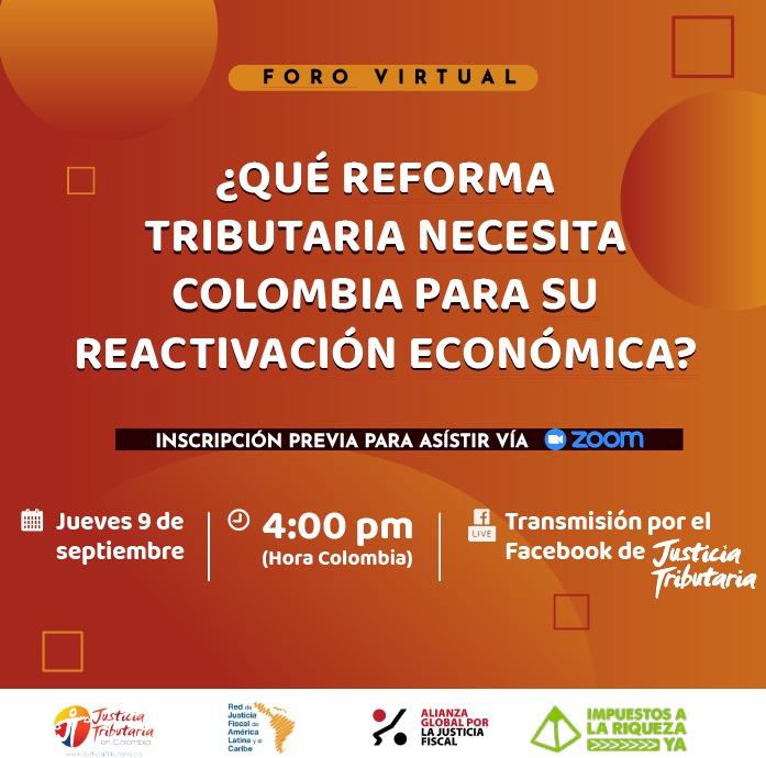 Leia mais sobre o artigo Foro Virtual ¿Qué reforma tributaria necesita Colombia para su reactivación económica?