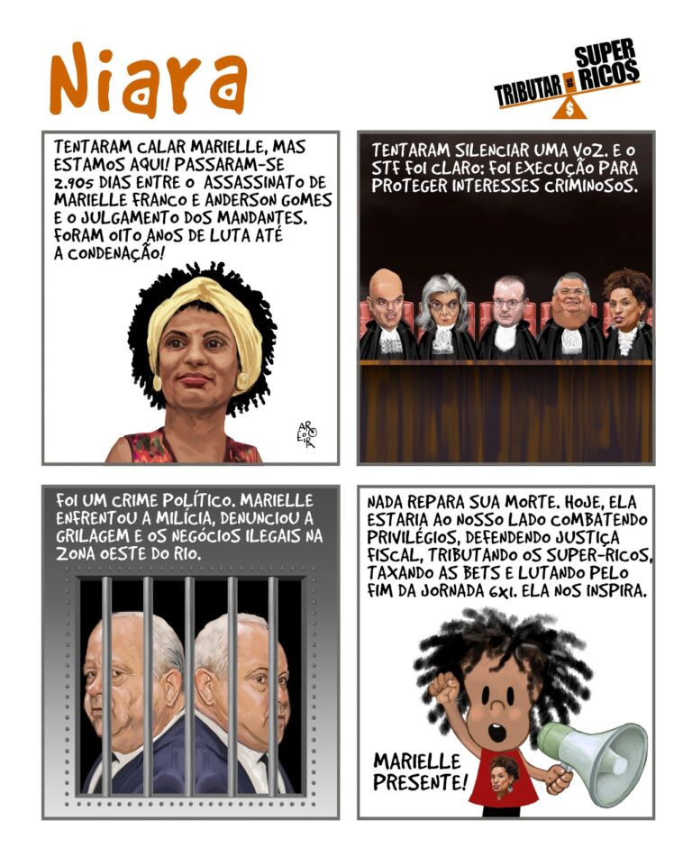 Leia mais sobre o artigo TENTARAM CALAR MARIELLE, MAS ESTAMOS AQUI!