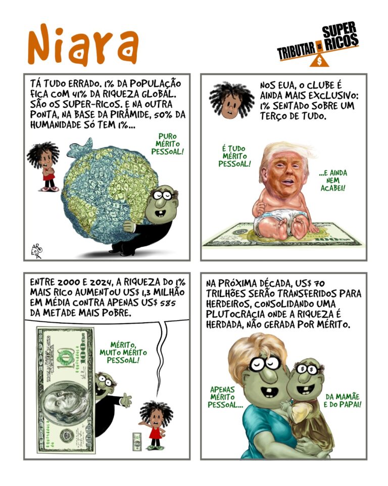 Leia mais sobre o artigo OS SUPER-RICOS GERAM CRISE E POBREZA NO MUNDO