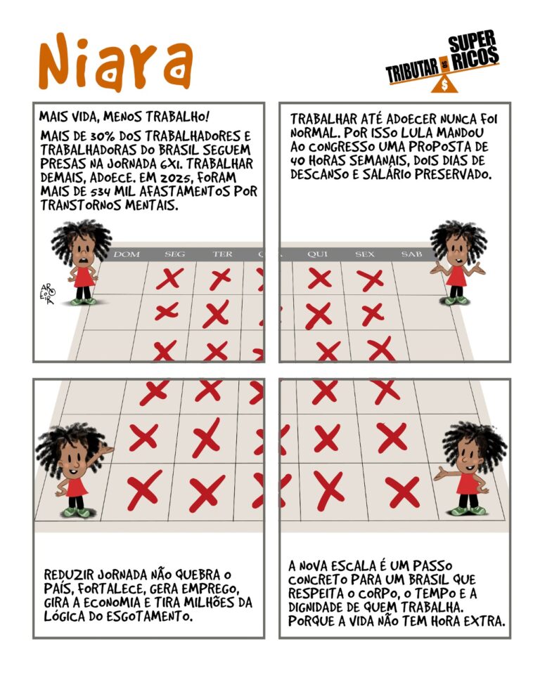Leia mais sobre o artigo O POVO QUER MAIS VIDA, MENOS EXAUSTÃO!