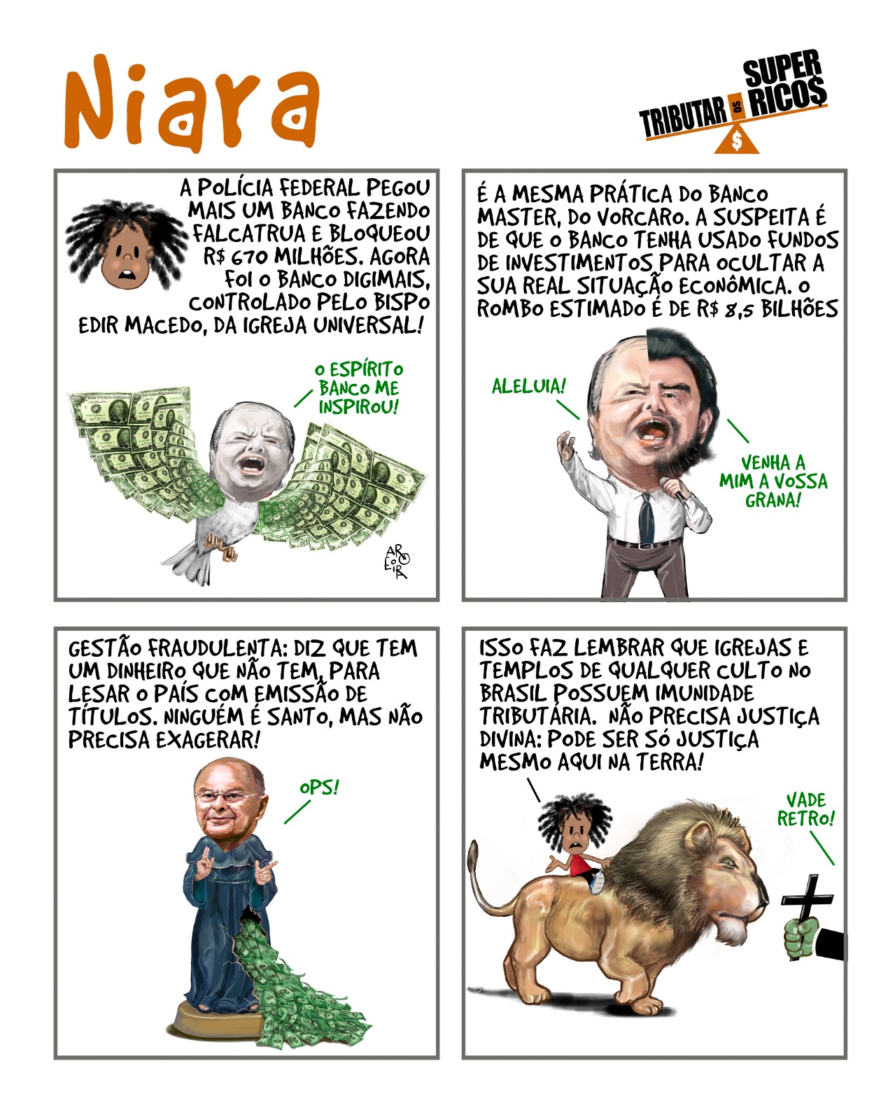 Leia mais sobre o artigo MILAGRE FINANCEIRO OU SANTO DO PAU OCO?